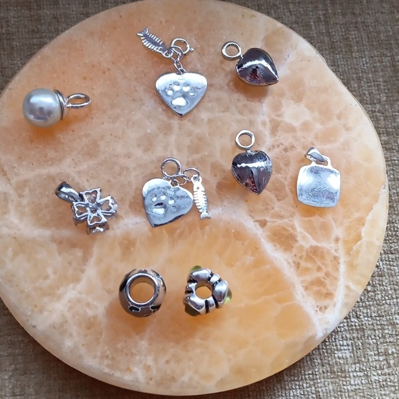 Silver Tone Bracelet Charms - Picture 6 of 6